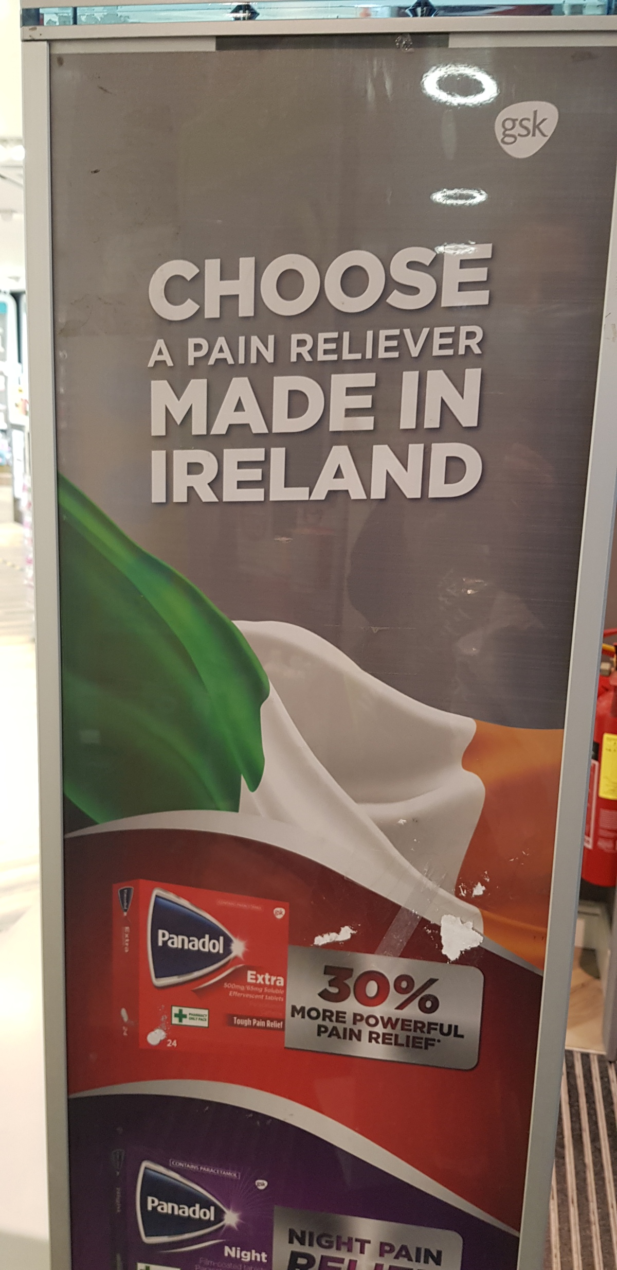 Proud of the Irish products